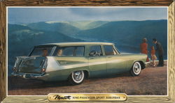 Plymouth Nine-Passenger Sport Suburban Postcard