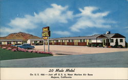 20 Mule Motel Postcard