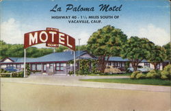 La Paloma Motel Postcard