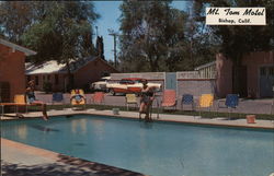 Mt. Tom Motel Bishop, CA Postcard Postcard Postcard