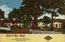 Bide-A-Wee Motel Pacific Grove, CA Postcard Postcard Postcard