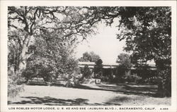 Los Robles Motor Lodge Sacramento, CA Postcard Postcard Postcard