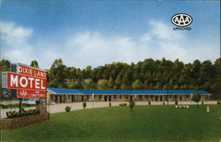 Dixie Land Motel Postcard