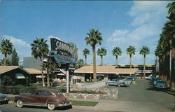 Sandman Motel Postcard