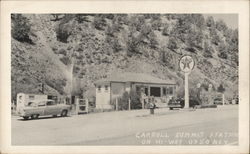 Carroll Summit Station, Hi-Way 50 Postcard