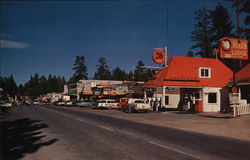 Main Street Big Bear Lake California Postcard Postcard Postcard