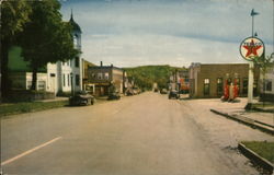 Main Street Mellen, WI Postcard Postcard Postcard