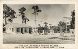 Brookside Service Station Clearwater, FL Postcard Postcard Postcard