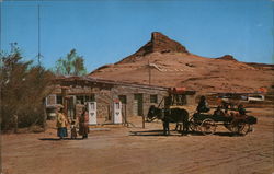 Oljato Trading Post and Airport Utah Postcard Postcard Postcard