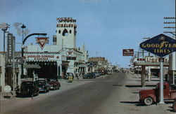 Railroad Avenue Postcard