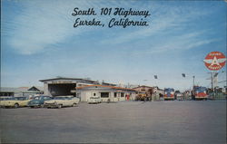 Super Flying A Station Eureka, CA Postcard Postcard Postcard