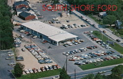 South Shore Ford, ROute 9 Postcard