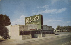 Rice's Dining Salon Postcard