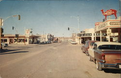 Main Street Holbrook, AZ Postcard Postcard Postcard