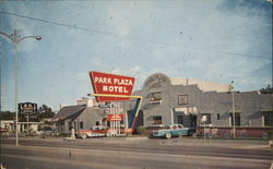 Park Plaza Motel Postcard