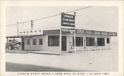 Zingg's Steak House Albuquerque, NM Postcard Postcard Postcard
