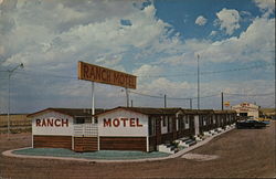 Ranch Motel on Route 66 Postcard
