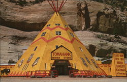 TOMAHAWK INDIAN STORE Lupton, AZ Postcard Postcard Postcard