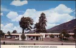 El Pueblo Motor Court Flagstaff, AZ Postcard Postcard Postcard