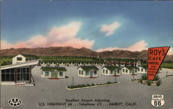 Roy's Cafe & Motel Amboy, CA Postcard Postcard Postcard