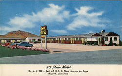 20 Mule Motel Mojave, CA Postcard Postcard Postcard
