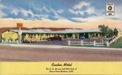 Cactus Motel Postcard