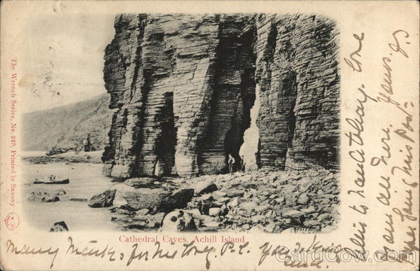 Cathedral Caves Achill Island Ireland