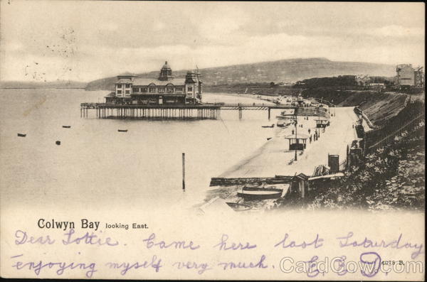 Colwyn Bay looking East Wales