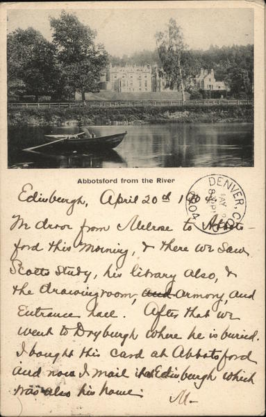 Abbotsford from the River United Kingdom