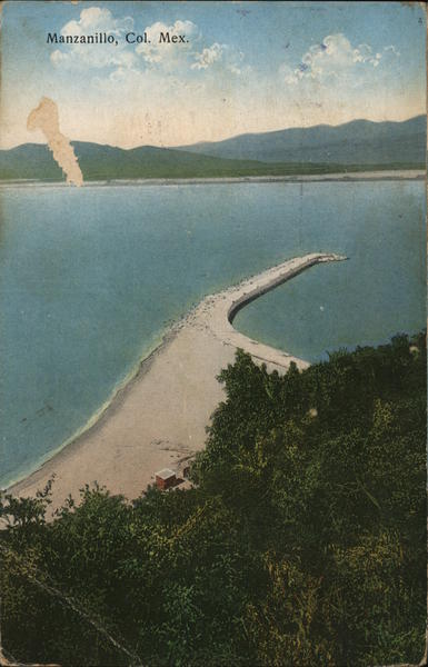 Manzanillo, Col. Mex - Mailed from Guatemala Mexico