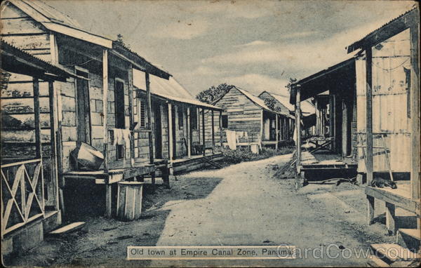 Old town at Empire Canal Zone, Panama