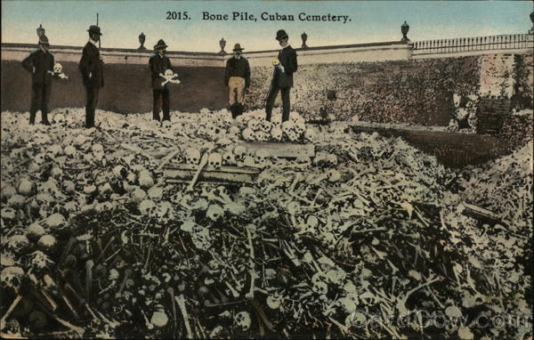 2015, Bone Pile, Cuban Cemetery