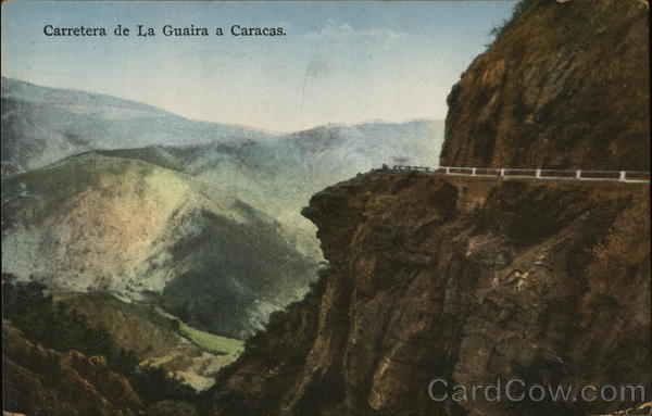 Carretera de La Guaira a Caracas Venezuela South America