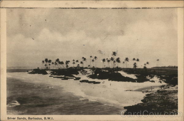 Silver Sands, Barbados, B.W.I Caribbean Islands