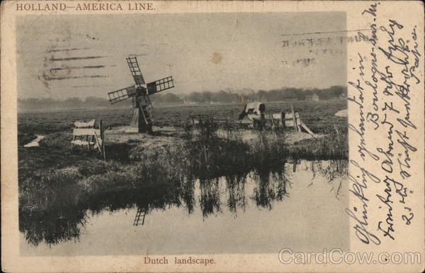 Holland - America Line, Dutch Landscape Netherlands