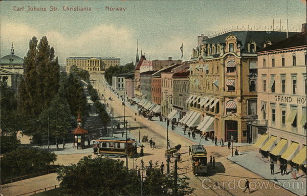 Carl Johan Sir. Christiana - Norway Oslo