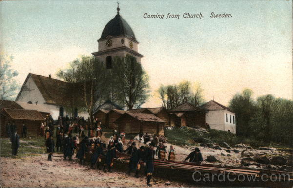 Coming from Church, Sweden