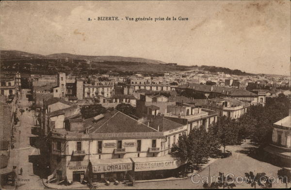 Bizerte - Vue geberale prise de la Gare Tunisia Africa