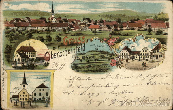 Gruss aus Oberscheinfeld Germany