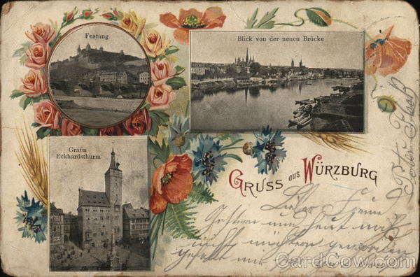 Gruss aus Wurzburg Germany