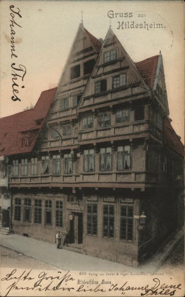 Greetings from Hildesheim - Old German House Germany