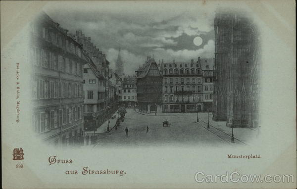 Gruss aus Strassburg Strasbourg France