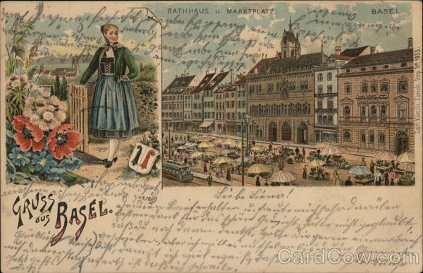 Gruss aus Basel Switzerland