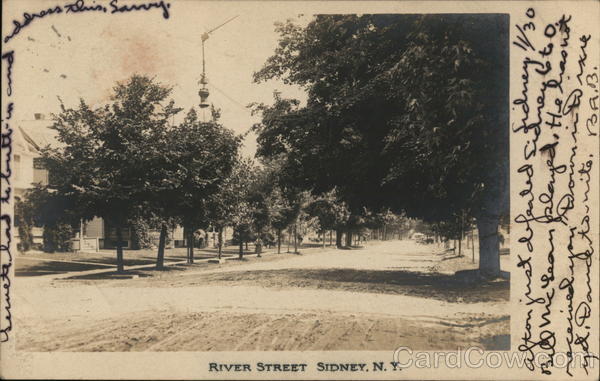 River Street Sidney New York