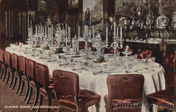 Dining Room, Sandringham Norfolk England