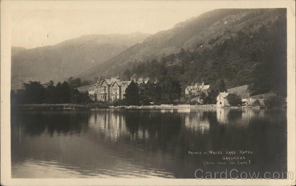 Prince of Wales lake hotel, Grasmere England G. P. Abraham