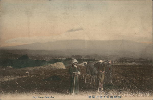 Fuji from Gotemba Japan