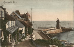 View of Pier Postcard
