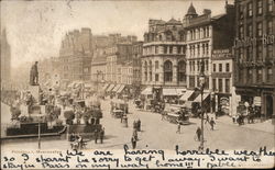 Piccadilly Manchester Postcard