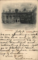 Oriel College Postcard